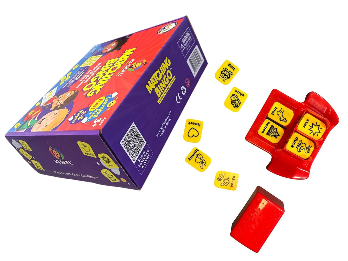 Educational Bingo Game for Kids – Group Learning & Focus | IQ SKILL PLUS