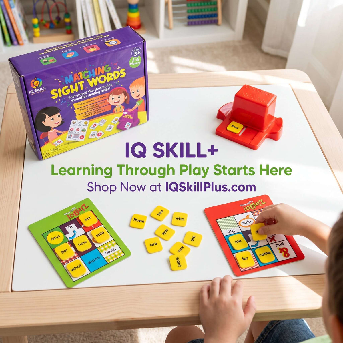 Sight Words Matching Game for Kids | Fun Learning Activity