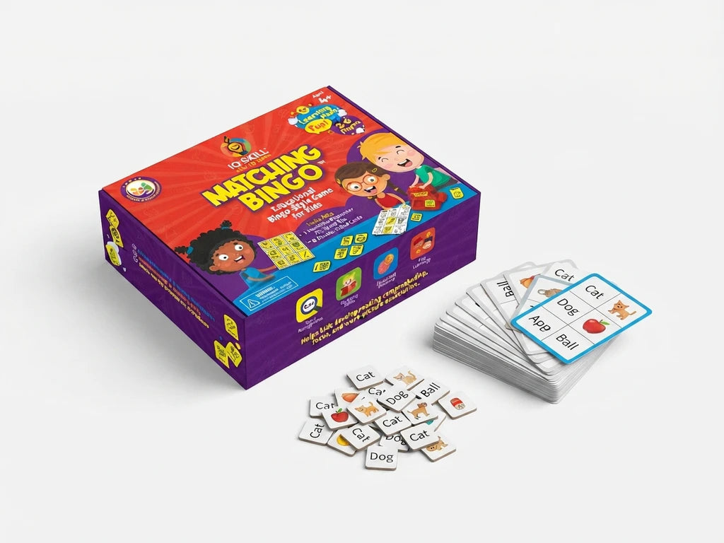 IQ Skill Plus – Matching Bingo (Educational Game for Kids)