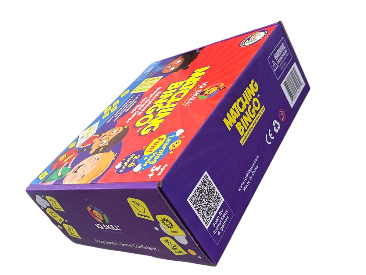 Educational Bingo Game for Kids – Group Learning & Focus | IQ SKILL PLUS