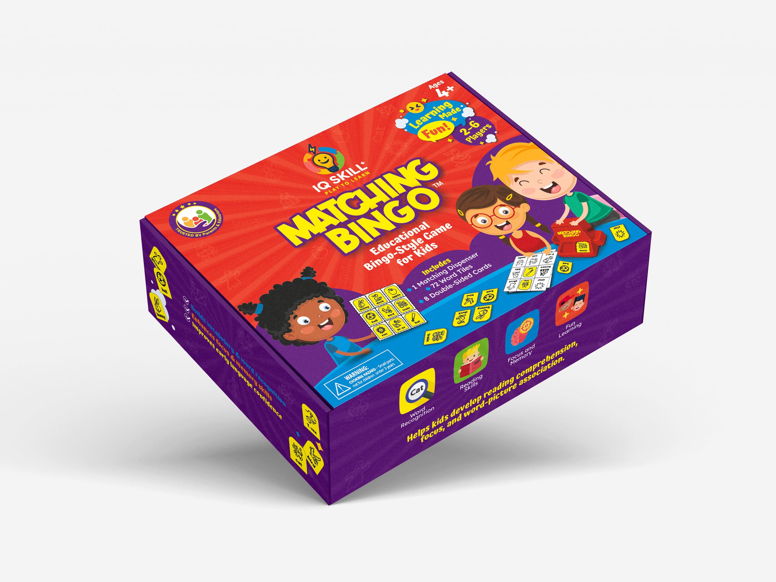 IQ Skill Plus – Matching Bingo (Educational Game for Kids) – IQ SKILL+