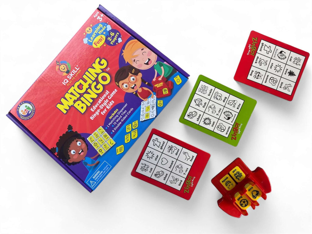 Educational Bingo Game for Kids – Group Learning & Focus | IQ SKILL PLUS