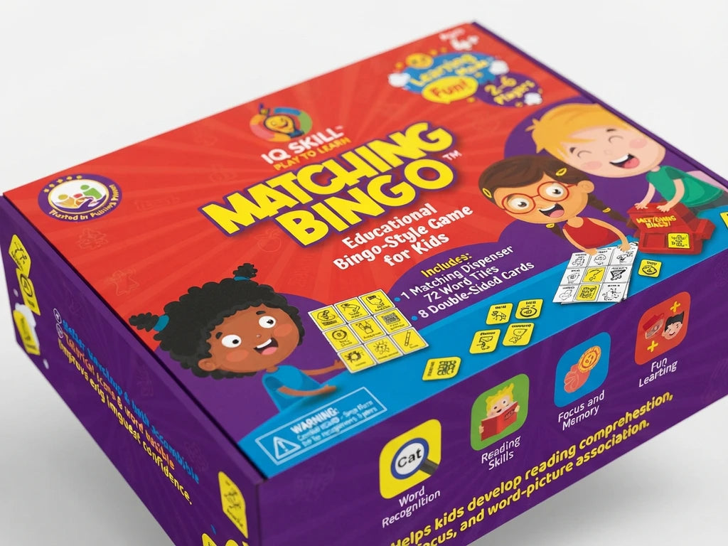 IQ Skill Plus – Matching Bingo (Educational Game for Kids)