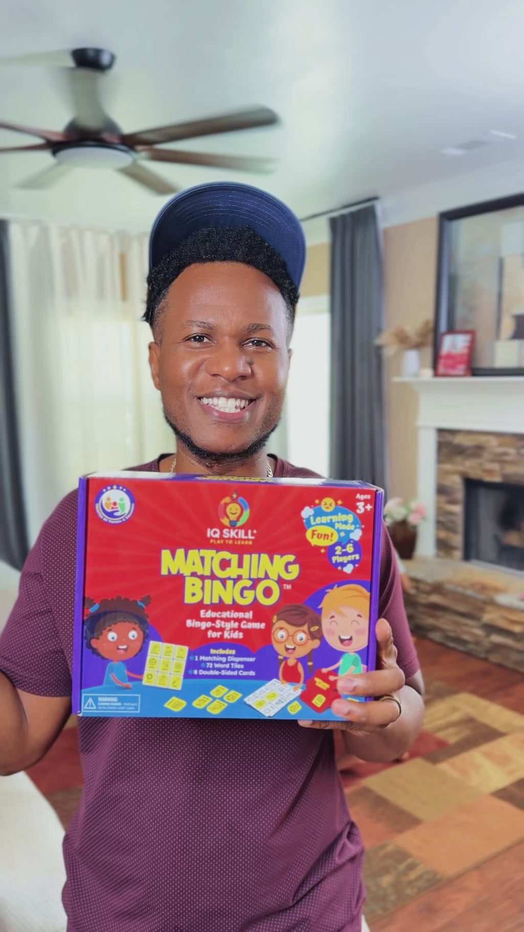 Educational Bingo Game for Kids – Group Learning & Focus | IQ SKILL PLUS